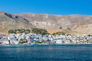 A view of Kalymnos in the Dodecanese.