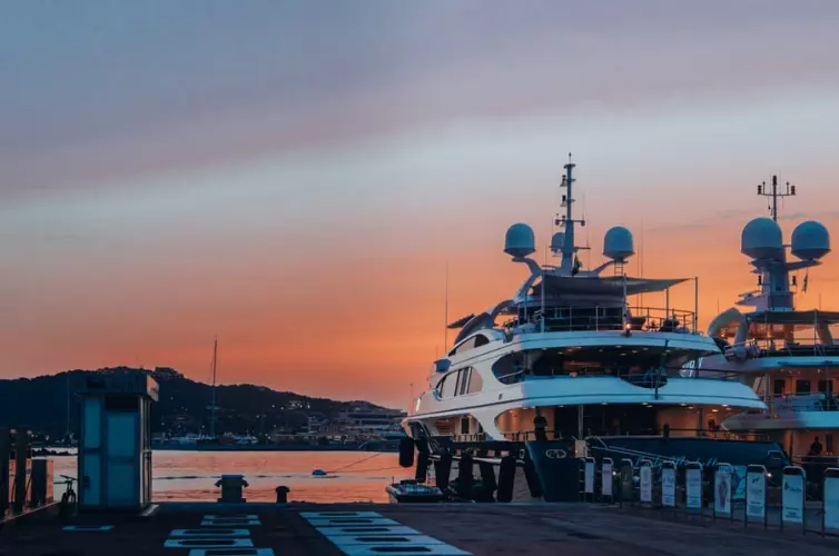 Port in Sardinia