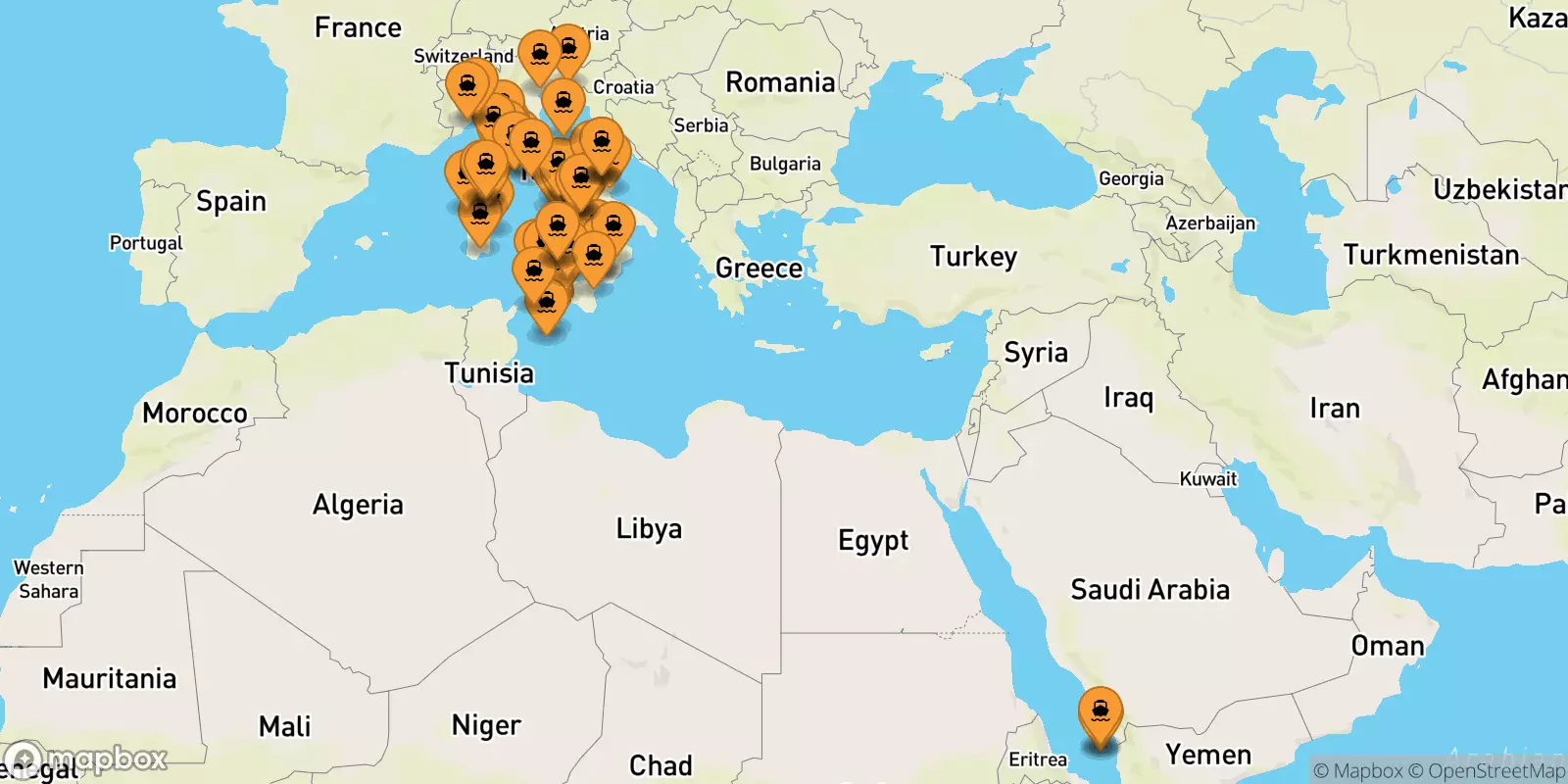 Ferries from Italy to Italy