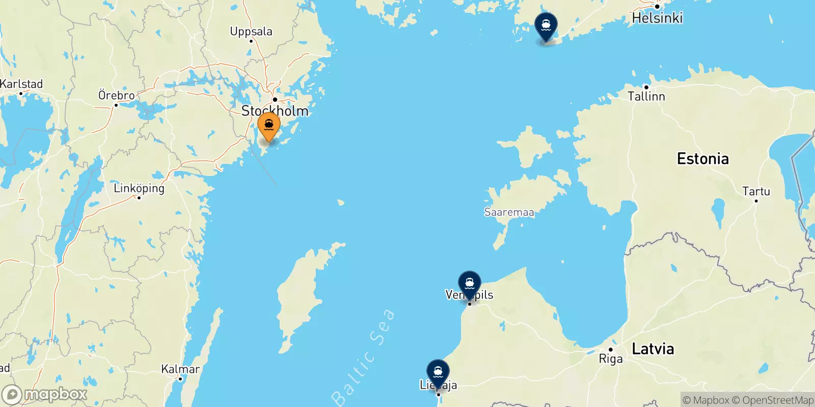 Ferries from Nynashämn