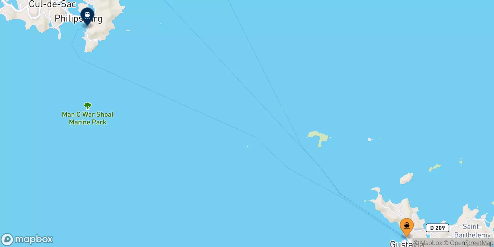 Ferries from the French Antilles to the Netherlands