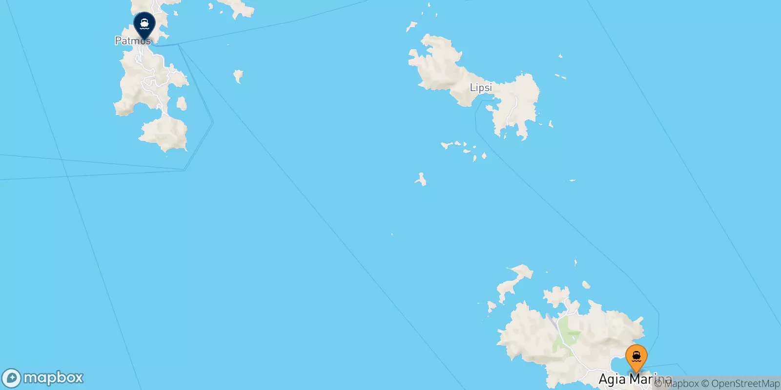 Ferries from Leros to Patmos