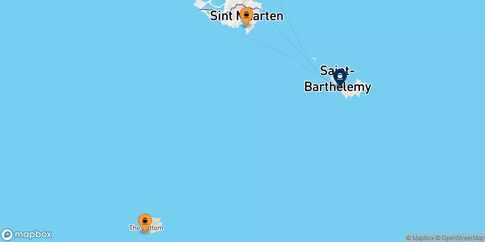 Ferries from the Dutch Caribbean